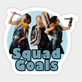 squad goals Sticker